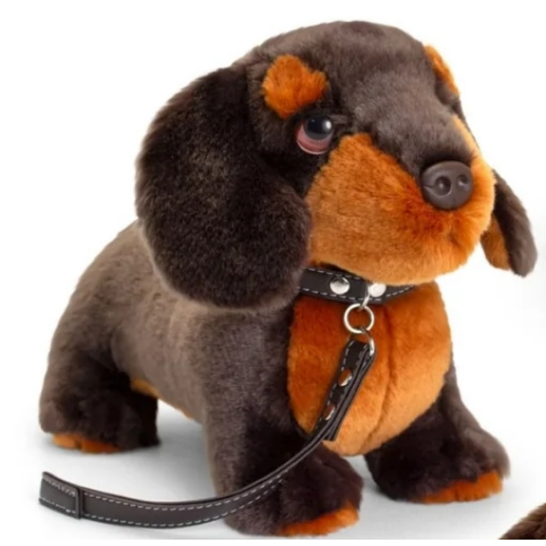 Keel Toys Cuddle Puppy Perro salchicha 30cm
