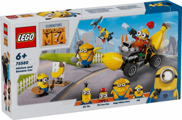 Lego Minions y Coche Banana Lego 75580