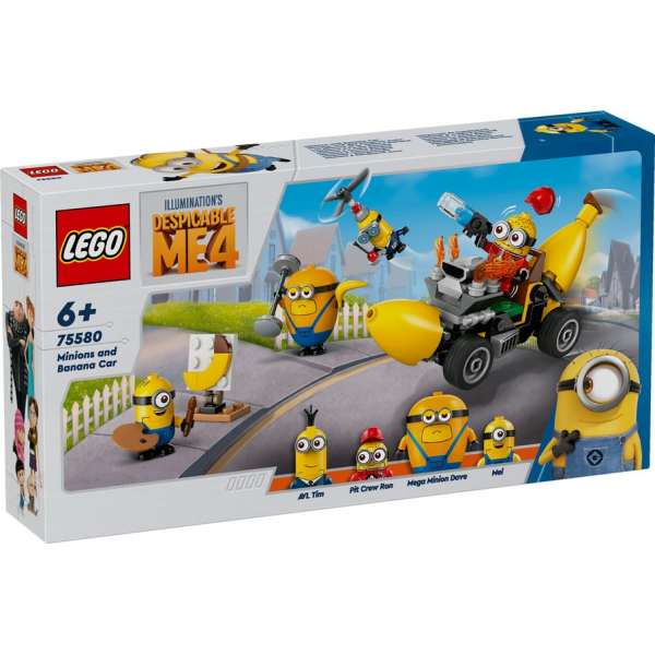 Lego Minions y Coche Banana Lego 75580