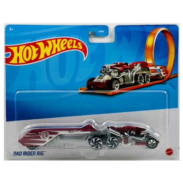 Hot Wheels camiones Rad Raider Rig Mattel HMG02