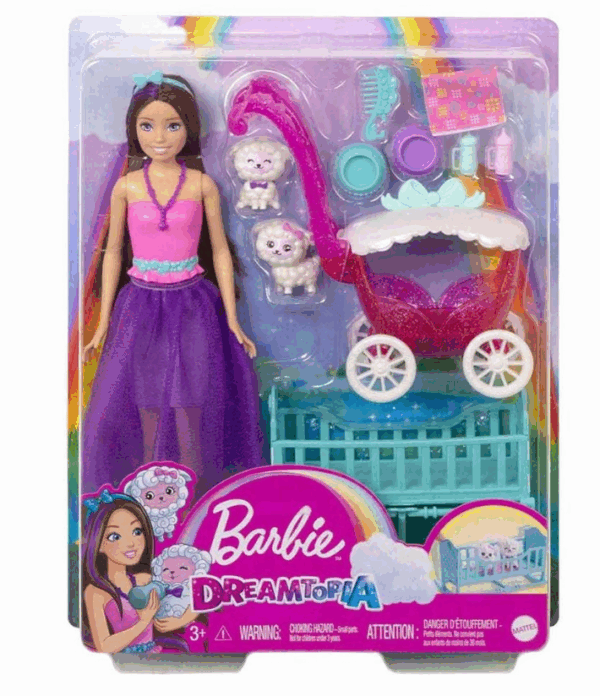 Barbie Dreamtopia Skipper juego de niñera Mattel HLC29