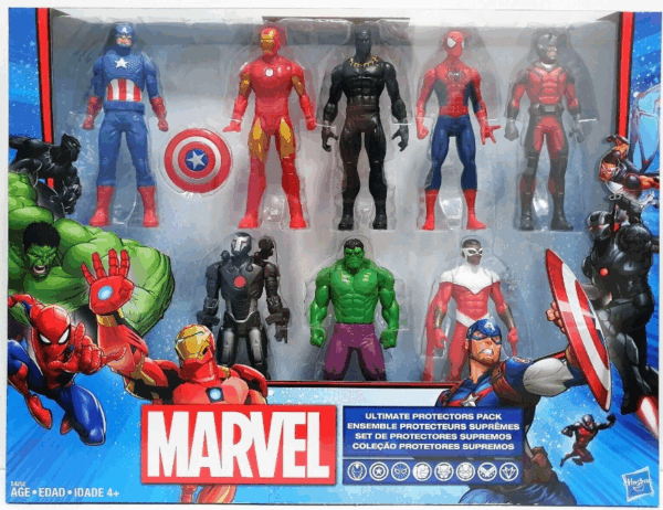 Marvel Avengers Protectors Pack de 8 figuras 15 cm Hasbro E4252