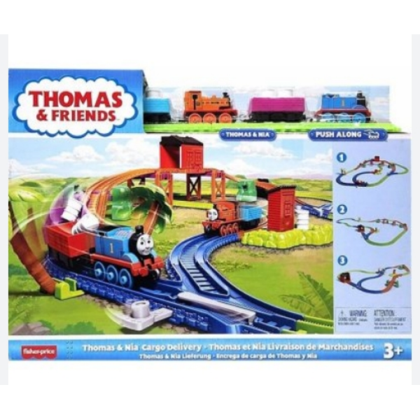 Thomas y sus amigos Track Master Entrega de carga de Thomas y Nia Mattel GLL14