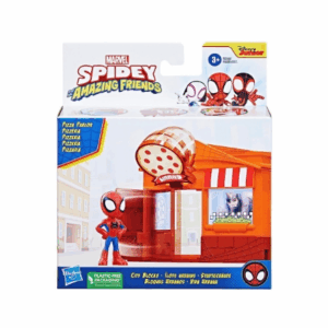 Marvel Spidey y sus increíbles amigos City Blocks Spidey Pizza Parlor Hasbro F8360