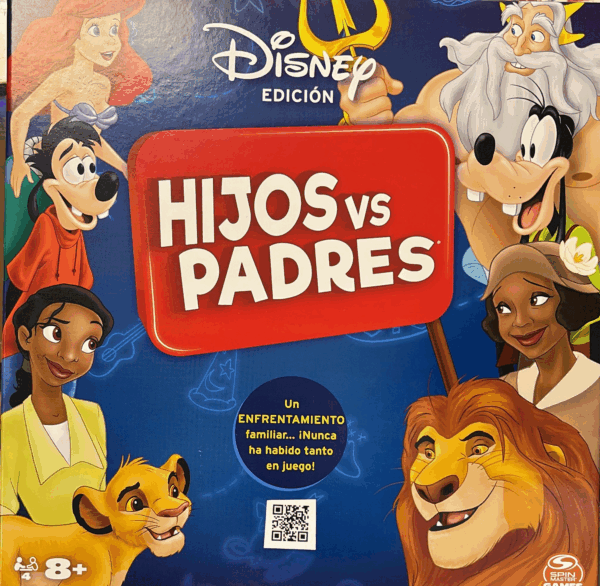 Hijos contra Padres edicion Disney juego de mesa Spin Master 20148606