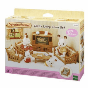 Confortable Juego de salon Sylvanian Familia Epoch 5339