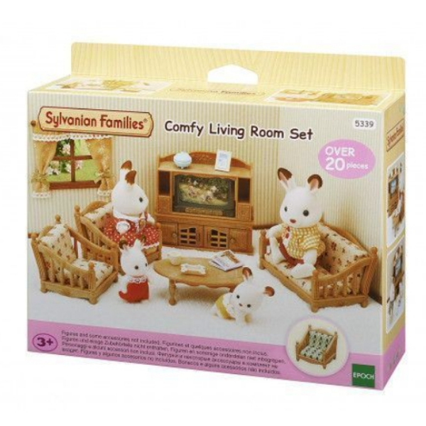 Confortable Juego de salon Sylvanian Familia Epoch 5339