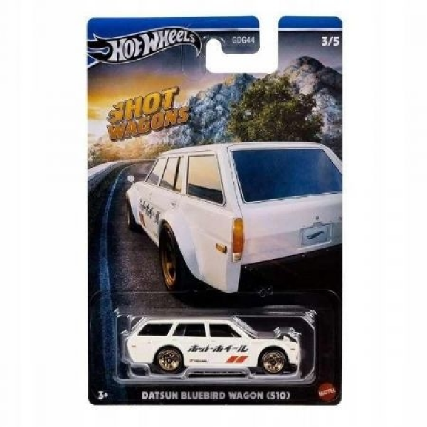Hot Wheels Hot Wagon 3/5 Datsun Bluebird Wagon 510 Mattel