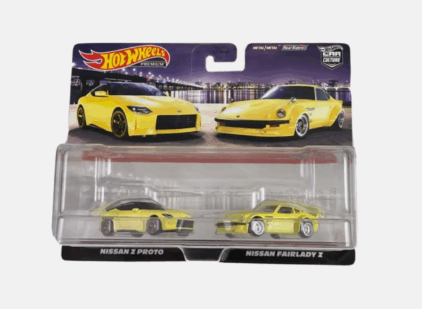 Hot Wheels Nissan Z Proto & Nissan Fairlady Mattel HFF33