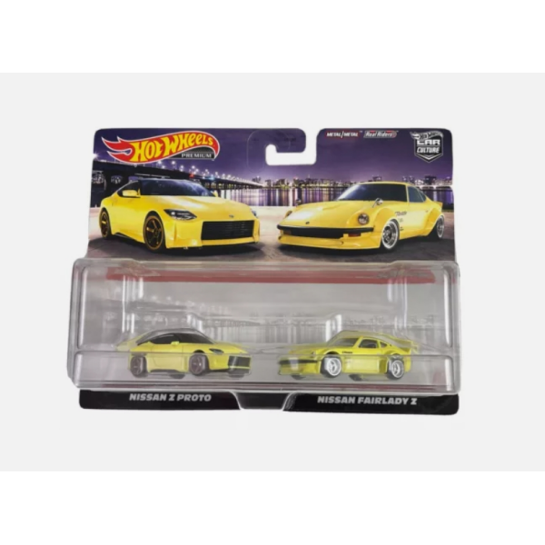 Hot Wheels Nissan Z Proto & Nissan Fairlady Mattel HFF33