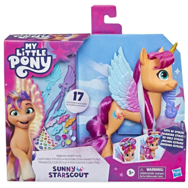 My Little Pony Sunny Starcout peinados con estilo Hasbro F3873