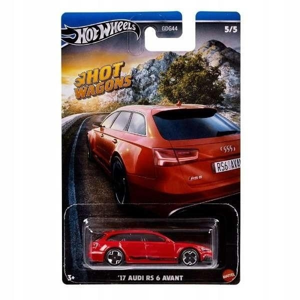 Hot Wheels - Hot Wagons 17 Audi RS 6 Avant GDG44 HRR85 Mattel