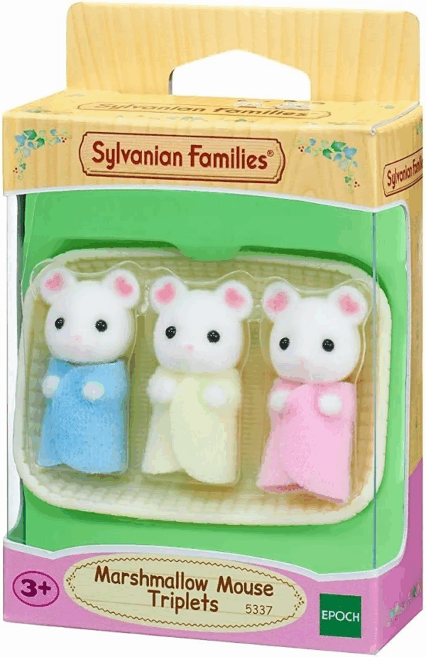 Trillizos Raton Marshmallow Familia Sylvanian 5337