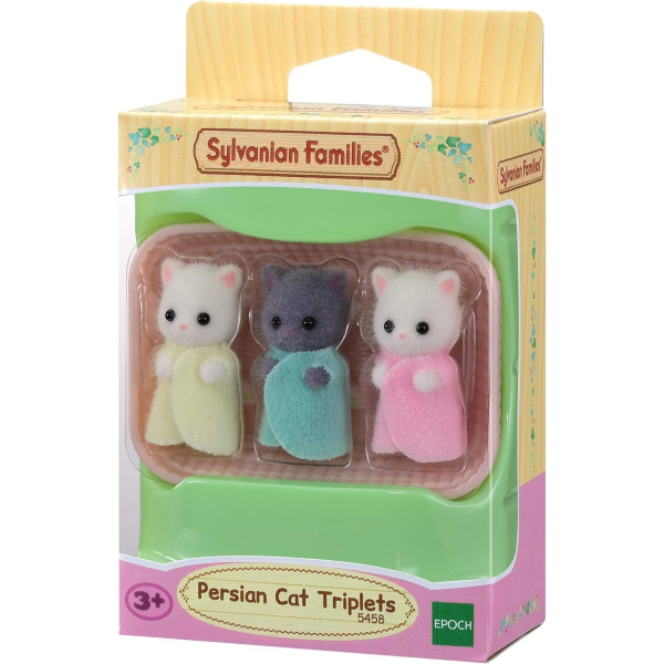 Trillizos Gatos Persas Familia Sylvanian 5458