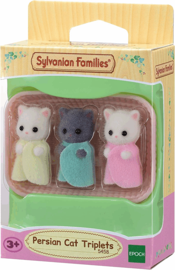Trillizos Gatos Persas Familia Sylvanian 5458