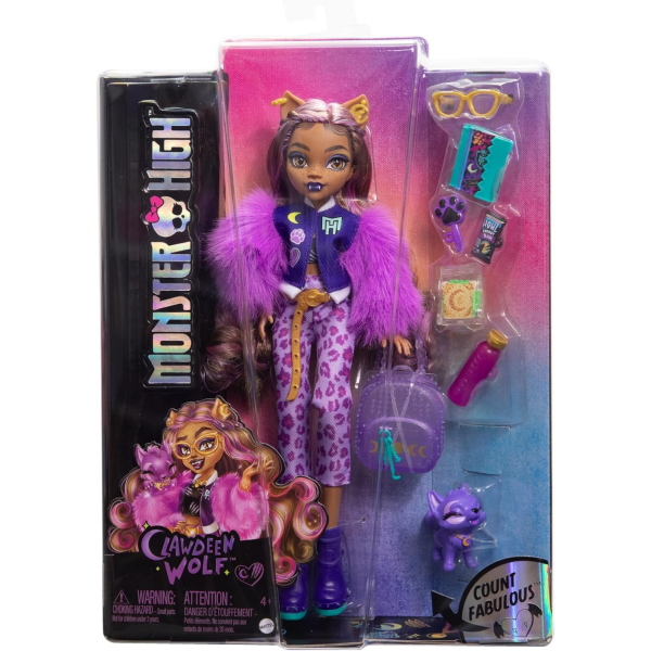 Monster High Clawdeen Wolf Mattel HRP65
