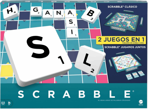 Scrable Original 2 juegos en 1 Mattel HXV99