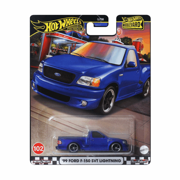 Hot Wheels Boulevard 99 Ford F-150 SVT Lightning Mattel HRT60