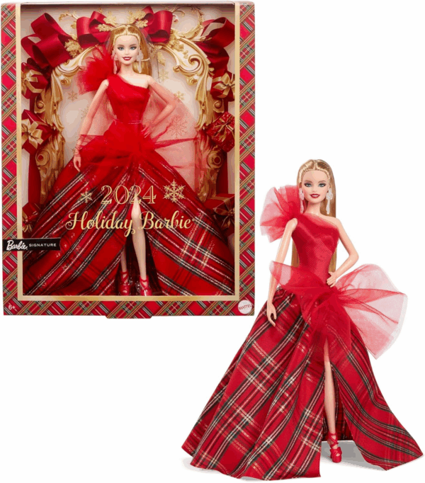 Barbie Signature Holiday Rubia Mattel HRM61