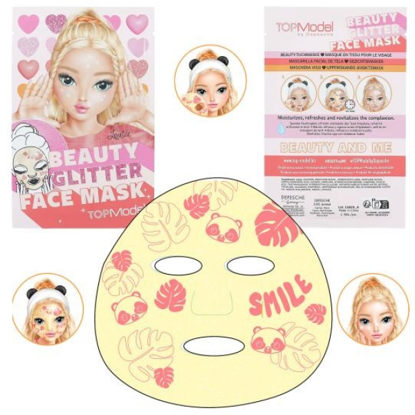 Top Model Mascarilla Facial Purpurina Louise Depesche 12825