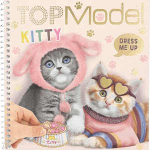 Top Model Libro de Ppegatinas Kitty Depesche 12965