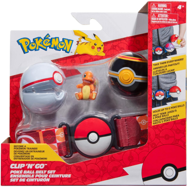 Pokemon set de Cinturon Charmander Jazwares