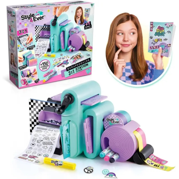Super Taller Decoracion 3 en 1 Canal Toys