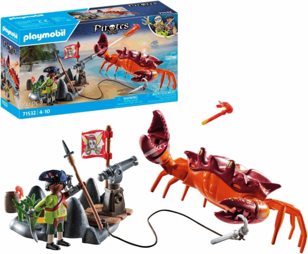 Playmobil Batalla con el Cangrejo Gigante 71532