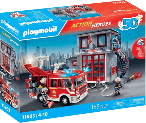 Playmobil Mega Set de Bomberos 71603