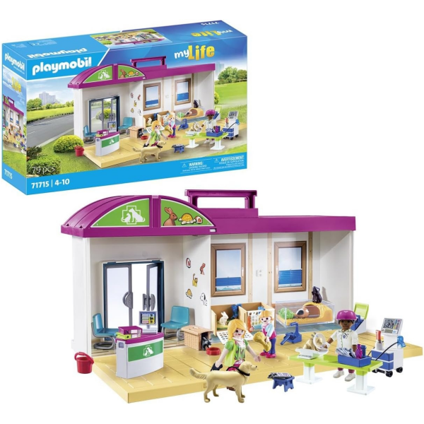 Playmobil Clinica Veterinaria Maletin 71715