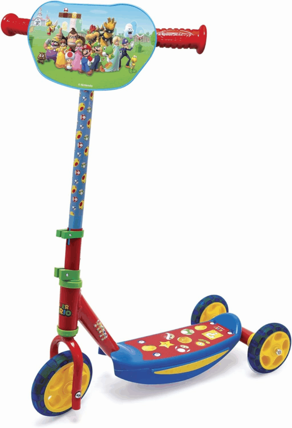 Patinete Super Miario 3 Ruedas Smoby