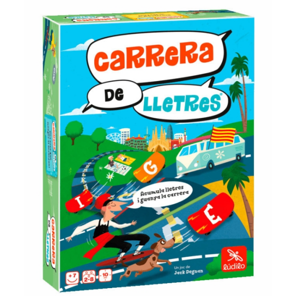 Carrera de lletres joc en català Ludilo 80830