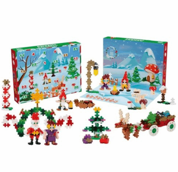 Calendario de Adviento 600 piezas Plus Plus