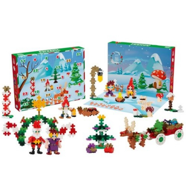 Calendario de Adviento 600 piezas Plus Plus