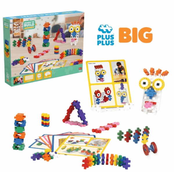 Learn to build aprende a construir Plus Plus Ludilo 3448