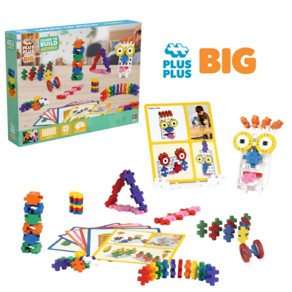Learn to build aprende a construir Plus Plus Ludilo 3448