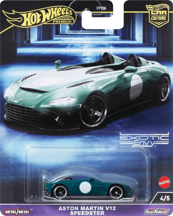 Hot Wheels Premium Aston Martin V12 Speedster Mattel HKC78