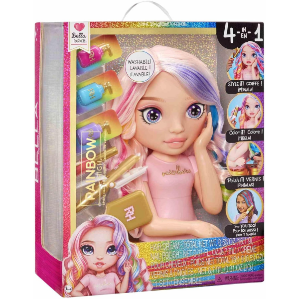 Rainbow HighStyling Head Bella Parker MGA