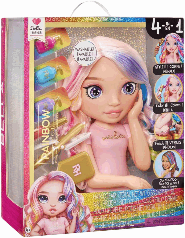 Rainbow HighStyling Head Bella Parker MGA