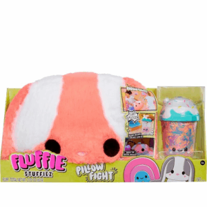 Fluffie Stuffiez Pillow Figh Bunny Almohada de Lucha MGA