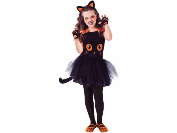 Disfraz Gatita Negra Talla M 5-7 años Rubies