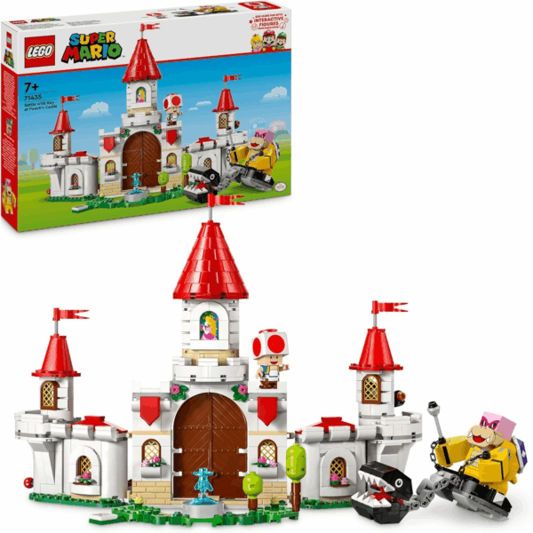 Lego Super Mario Combate contra Roy en el Castillo de Peach Lego 71435