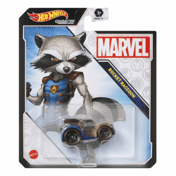 Hot Wheels Marvel Rocket Raccoon Mattel HHB96