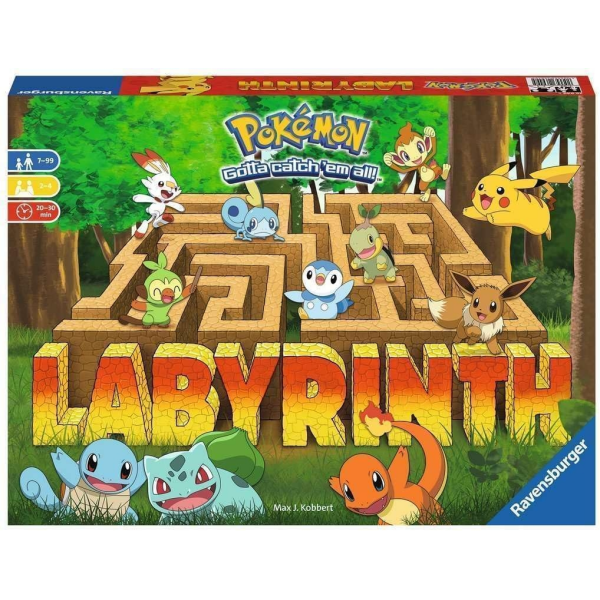 Laberinto Pokemon Juegos de Mesa Ravensburguer