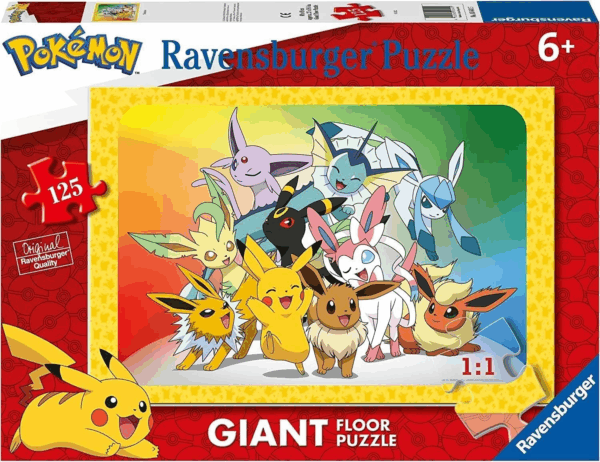 Puzzle Giant Pokemon 125 piezas Ravensburger