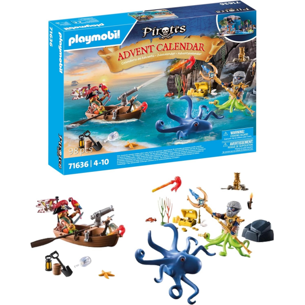 Playmobil Calendario de Adviento Piratas Playmobil 71636