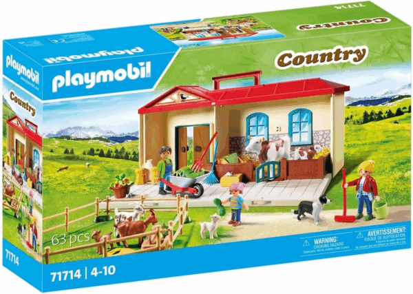 Playmobil Granja Maletin Playmobil Country 71714