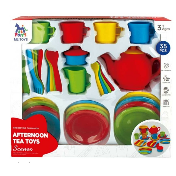 Set de Menaje y Te 35 piezas Dimasa