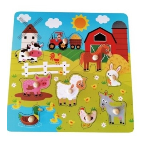Puzzle Madera Granja 2 Dimasa