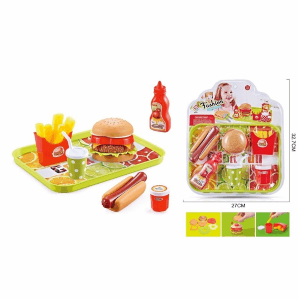 Bandeja Fast Food Hamburguesa Dimasa